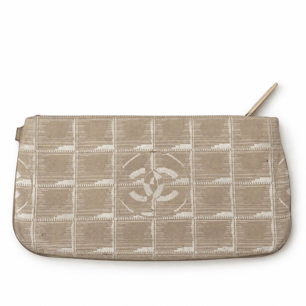 Chanel Travel Ligne Zip Pouch