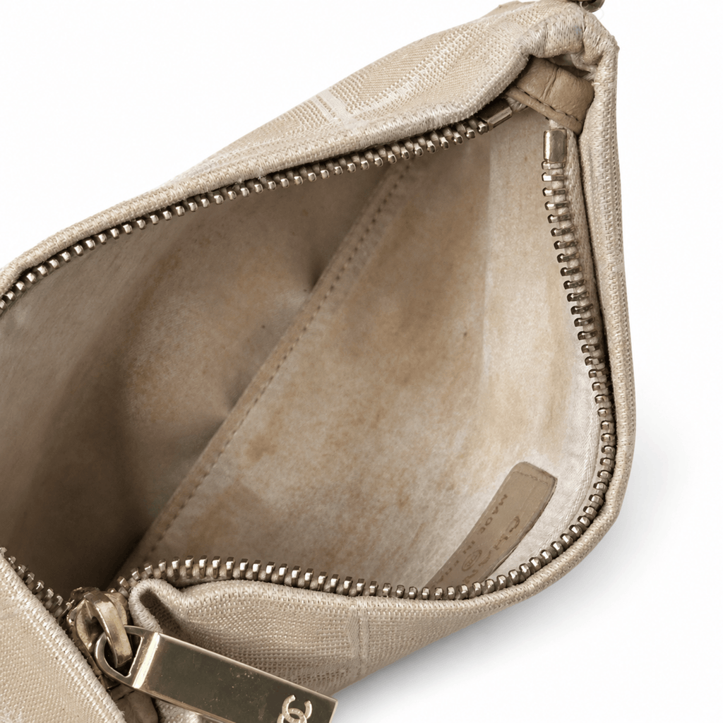 Chanel Travel Ligne Zip Pouch