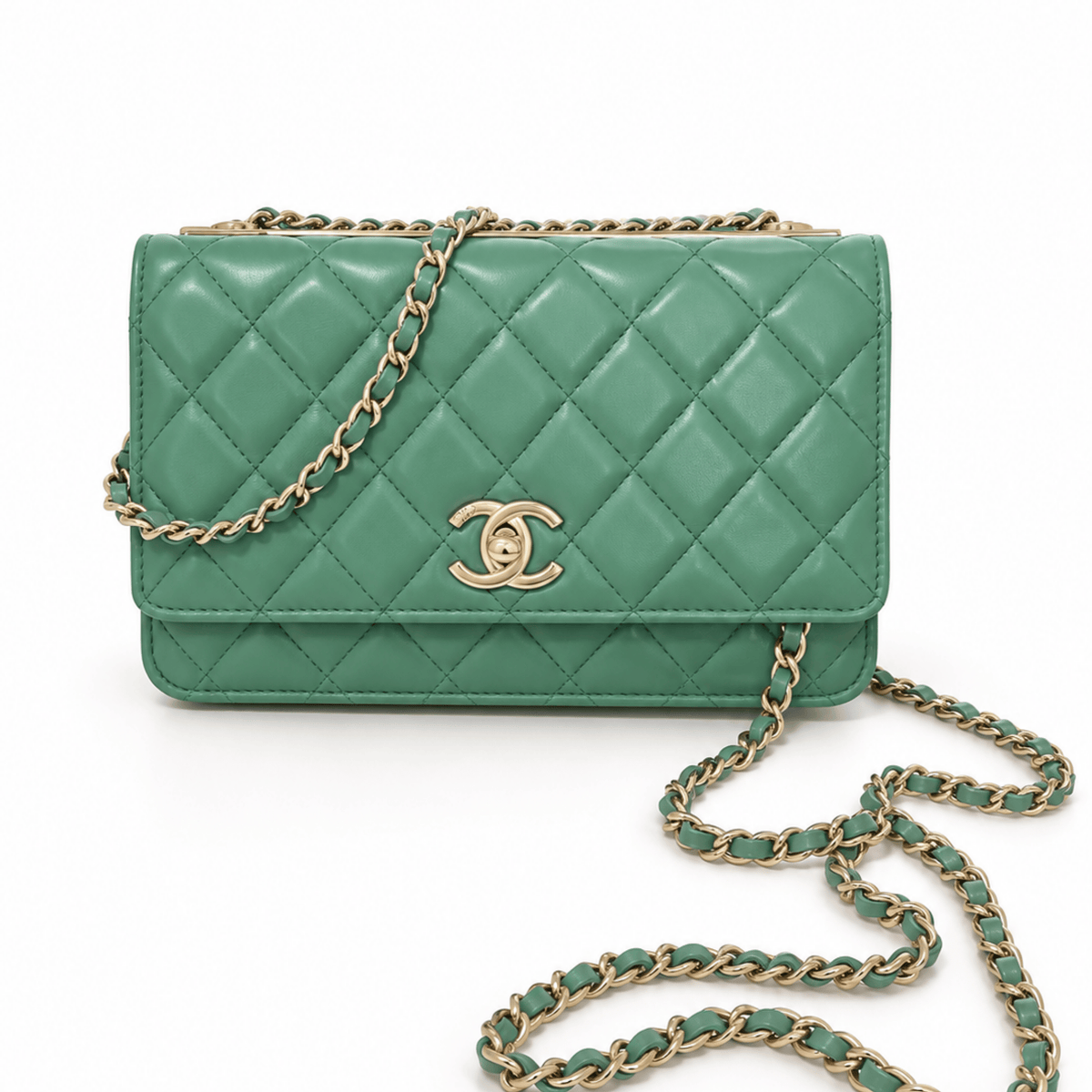 Chanel Trendy CC Wallet on Chain