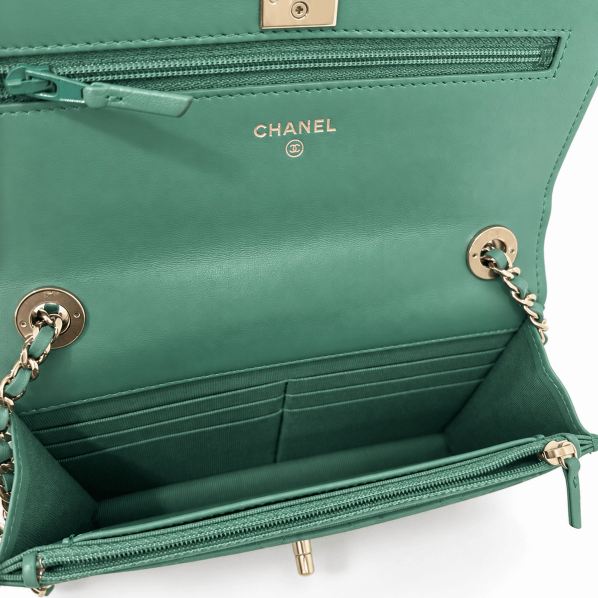 Chanel Trendy CC Wallet on Chain