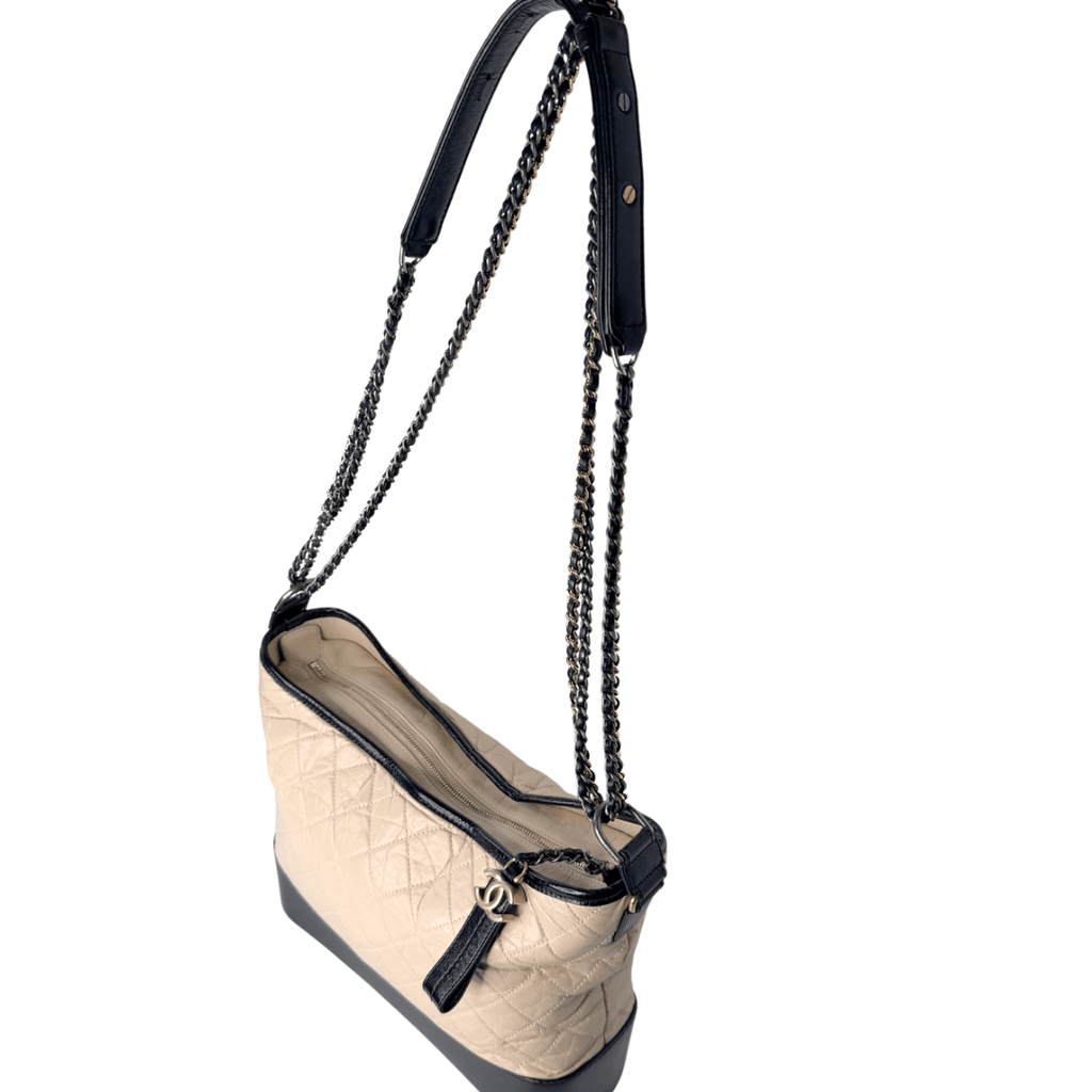 Chanel Gabrielle Quilted Hobo Shoulder Crossbody Bag