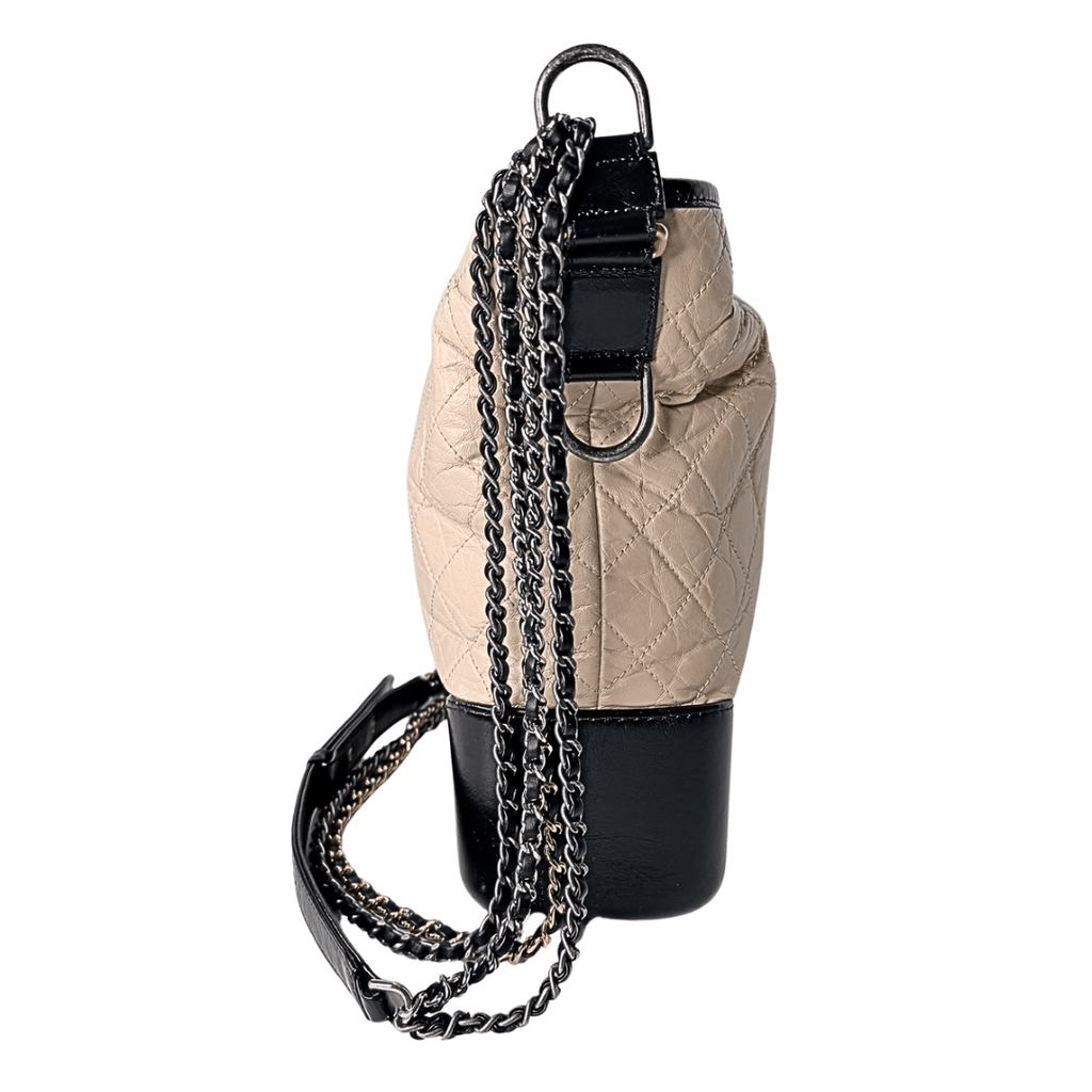 Chanel Gabrielle Quilted Hobo Shoulder Crossbody Bag