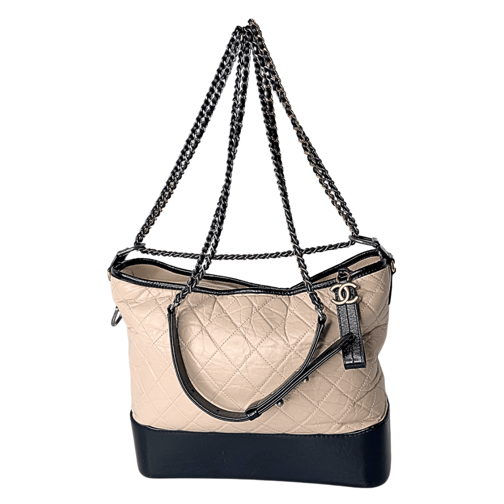 Chanel Gabrielle Quilted Hobo Shoulder Crossbody Bag