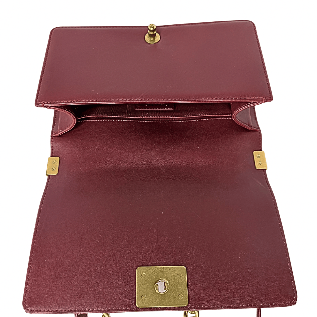 Chanel Tweed Lambskin Quilted Medium Braided Jacket Boy Bag