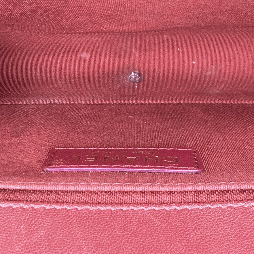 Chanel Tweed Lambskin Quilted Medium Braided Jacket Boy Bag