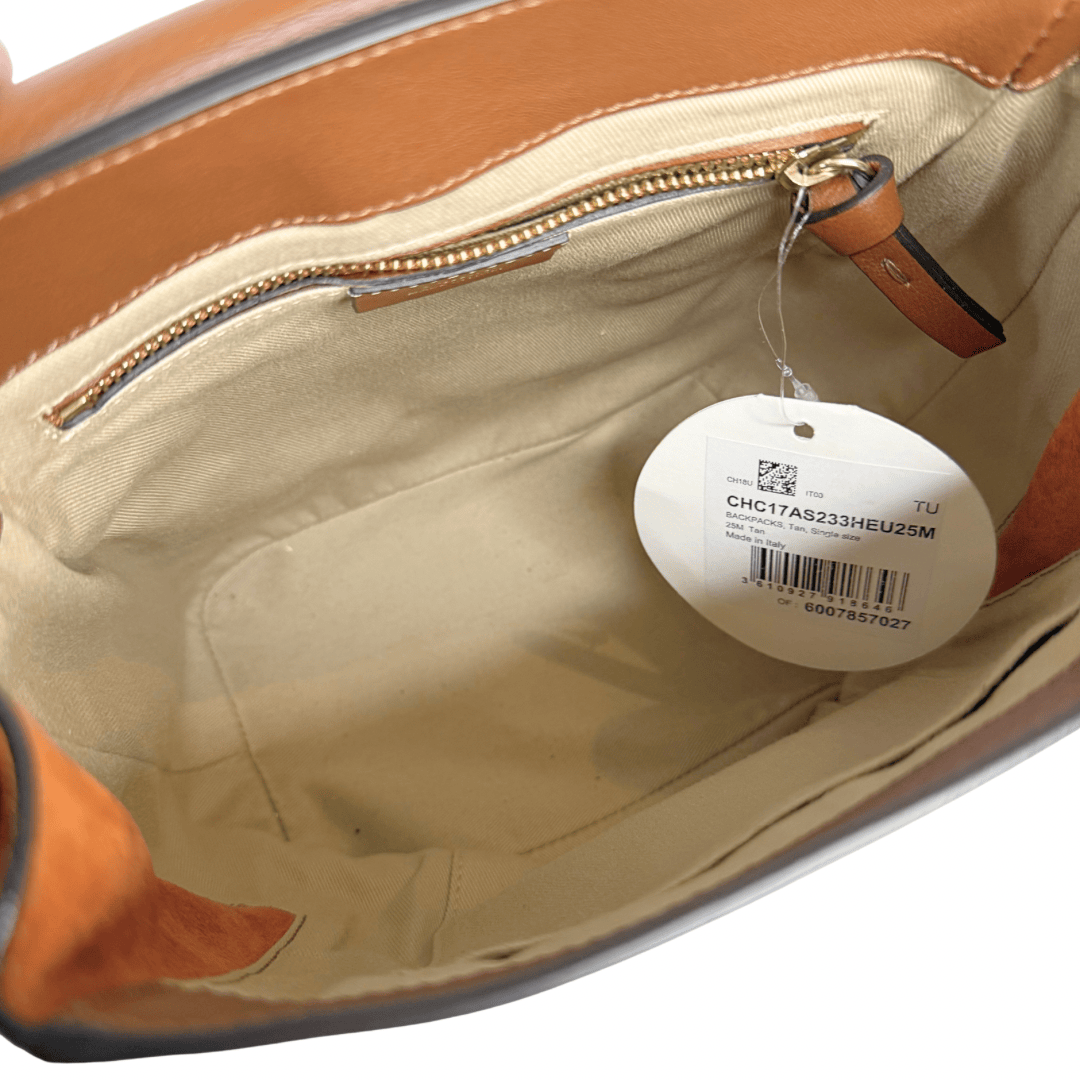 Chloe Medium Leather Faye Backpack
