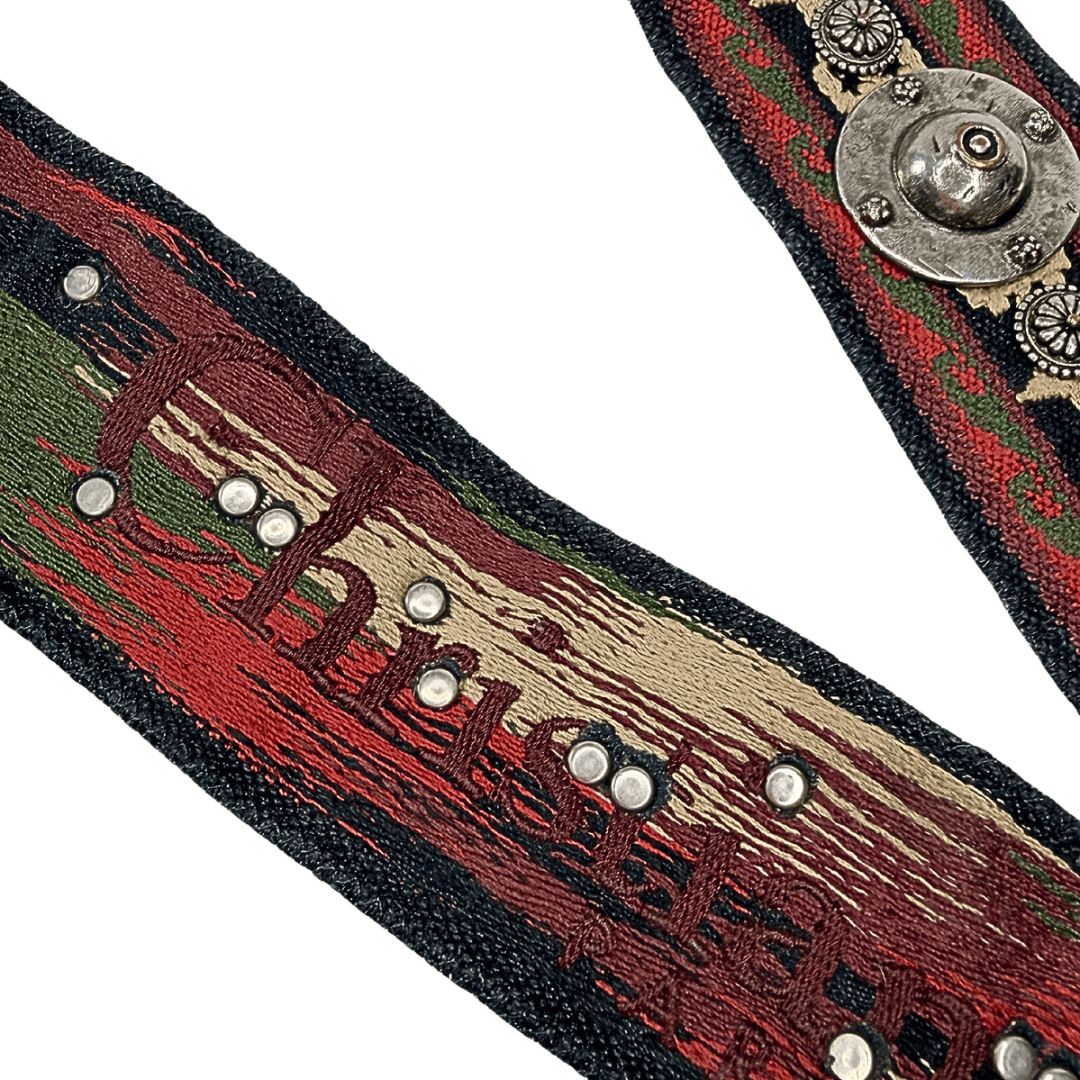 Dior Embroidered Wide Shoulder Strap