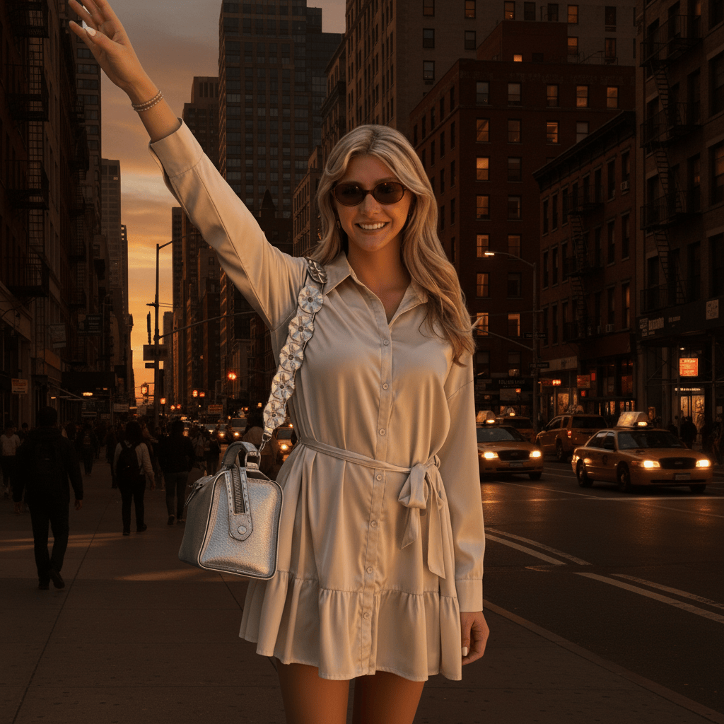 Fendi Selleria Leather Lei Boston Bag