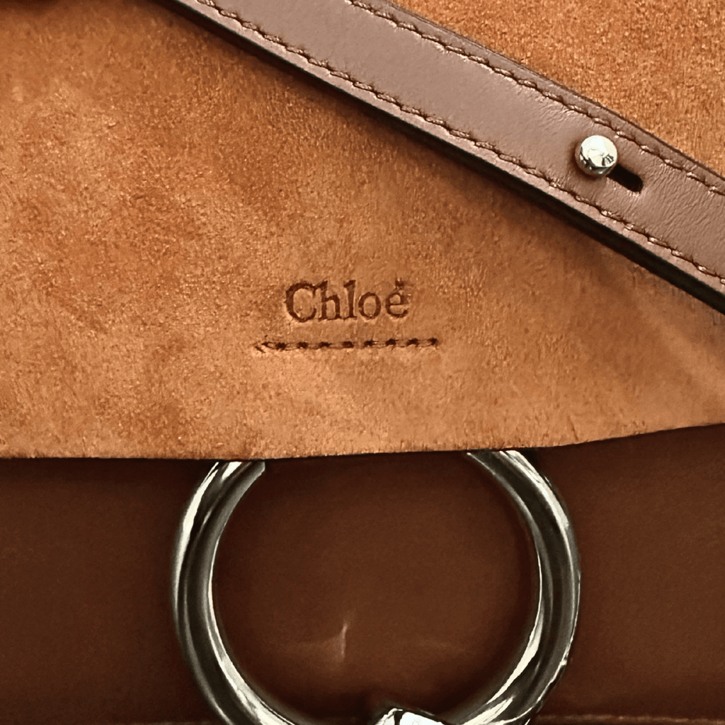 Chloe Suede Faye Crossbody