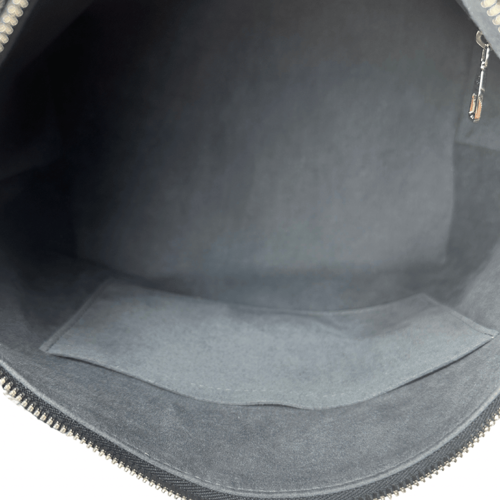 Louis Vuitton Black Mahina Beaubourg MM Hobo Bag