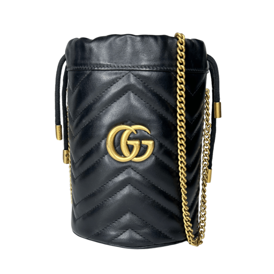 Gucci Double G Marmont Mini Bucket Bag