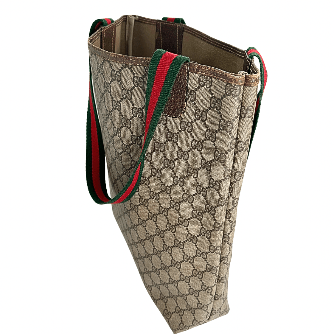 Gucci Vintage GG Supreme Web Tote