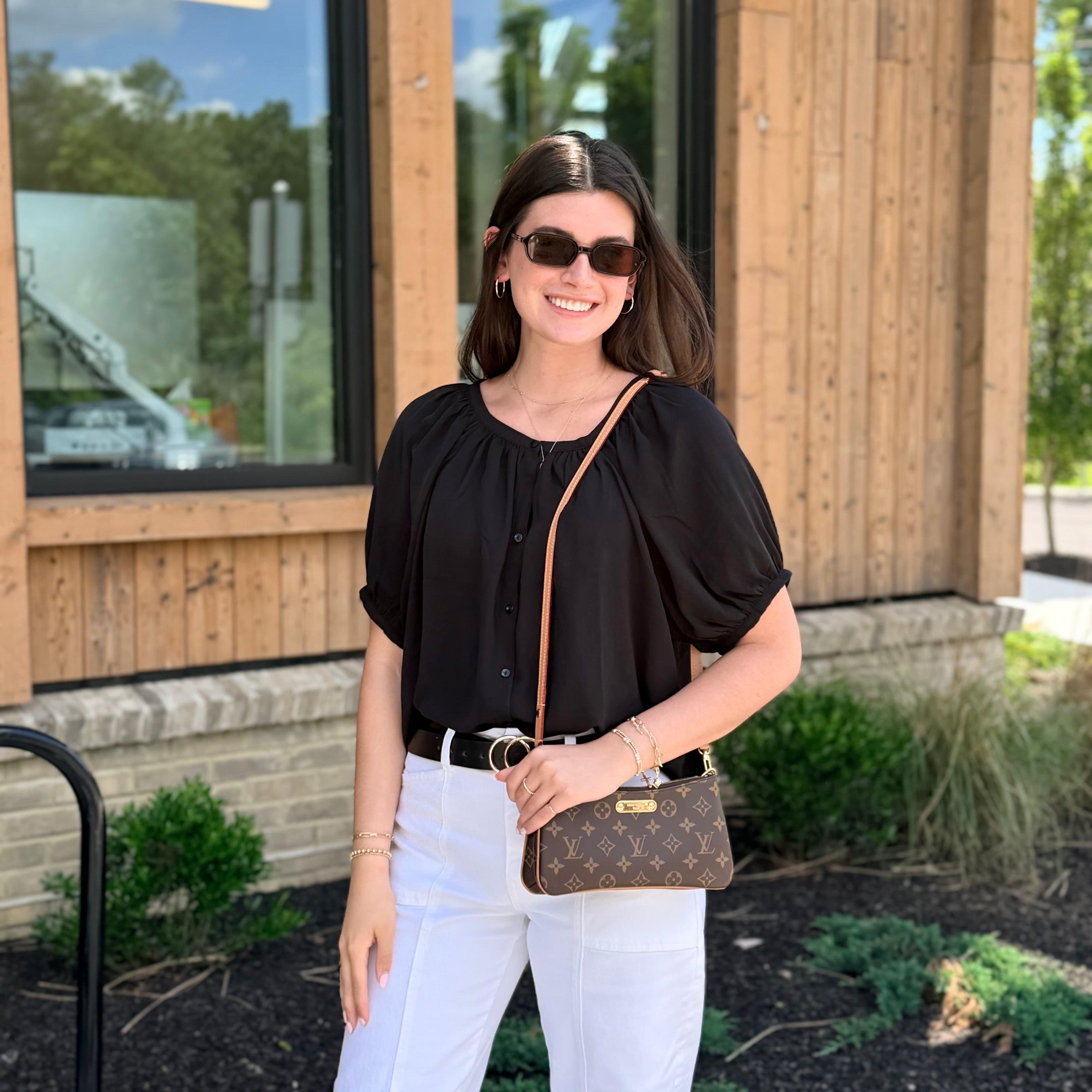 Louis Vuitton Monogram Liv Pochette Crossbody