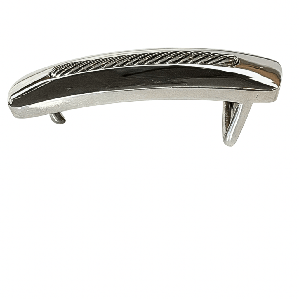 David Yurman Sterling Silver Belt Buckle
