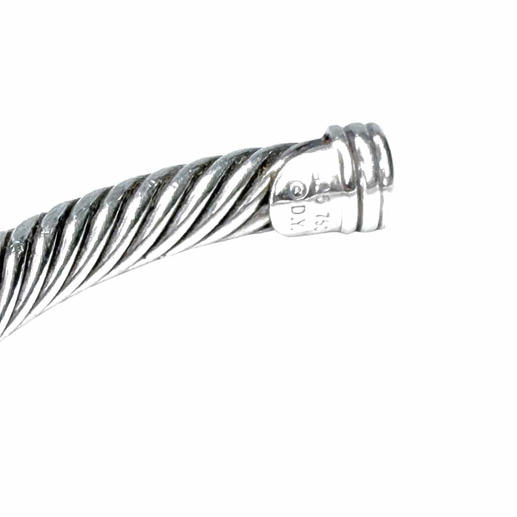 David Yurman Classic Cable Yellow Sapphire Station Bracelet