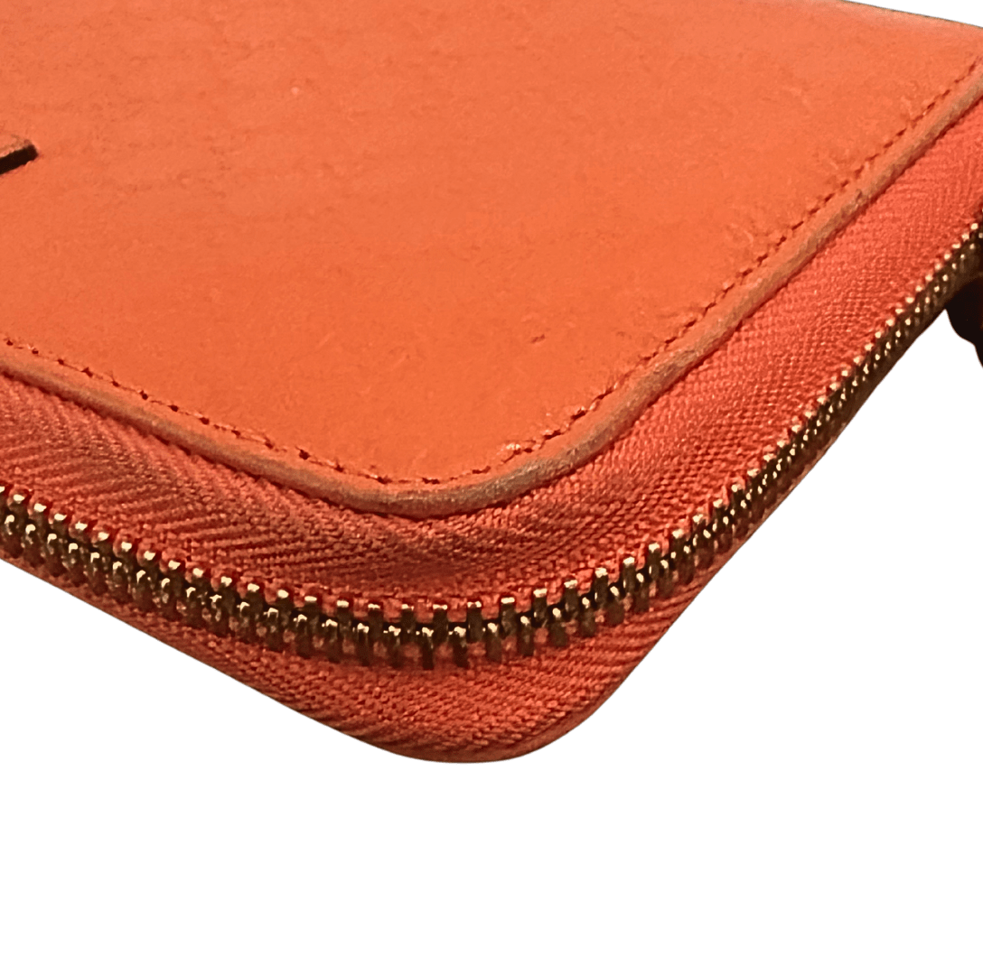 Gucci Micro GG Leather Continental Zip Wallet