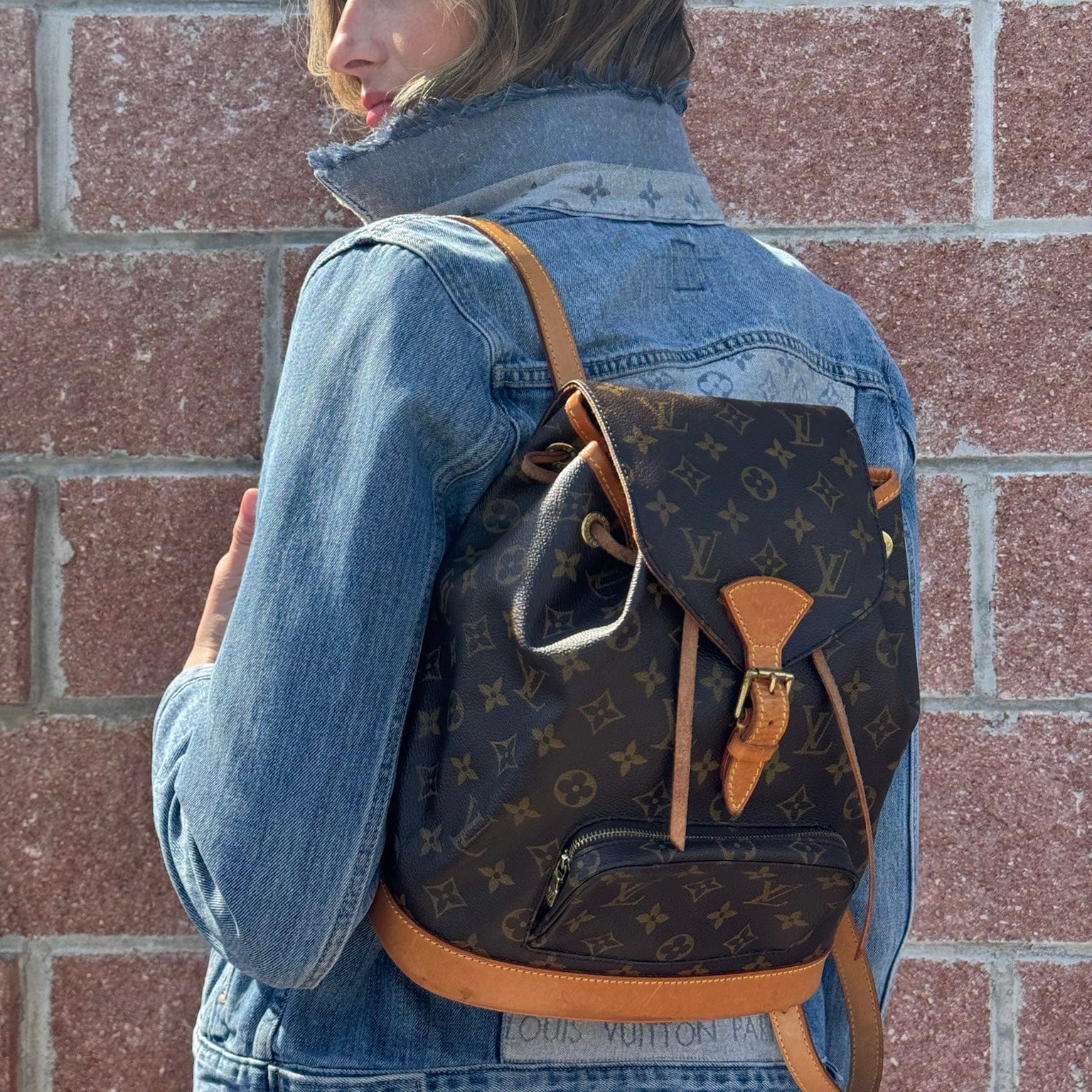 Louis Vuitton Vintage Monogram Montsouris Backpack
