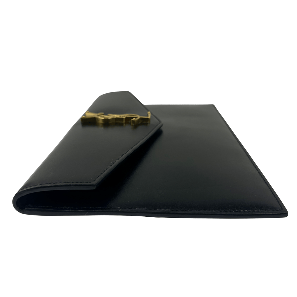 Saint Laurent Uptown Pouch Clutch Black