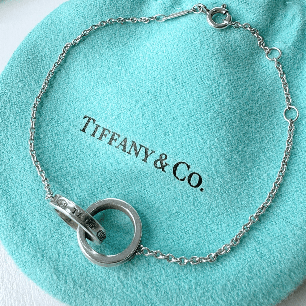 Tiffany & Co 1837 Interlocking Circles Bracelet Silver