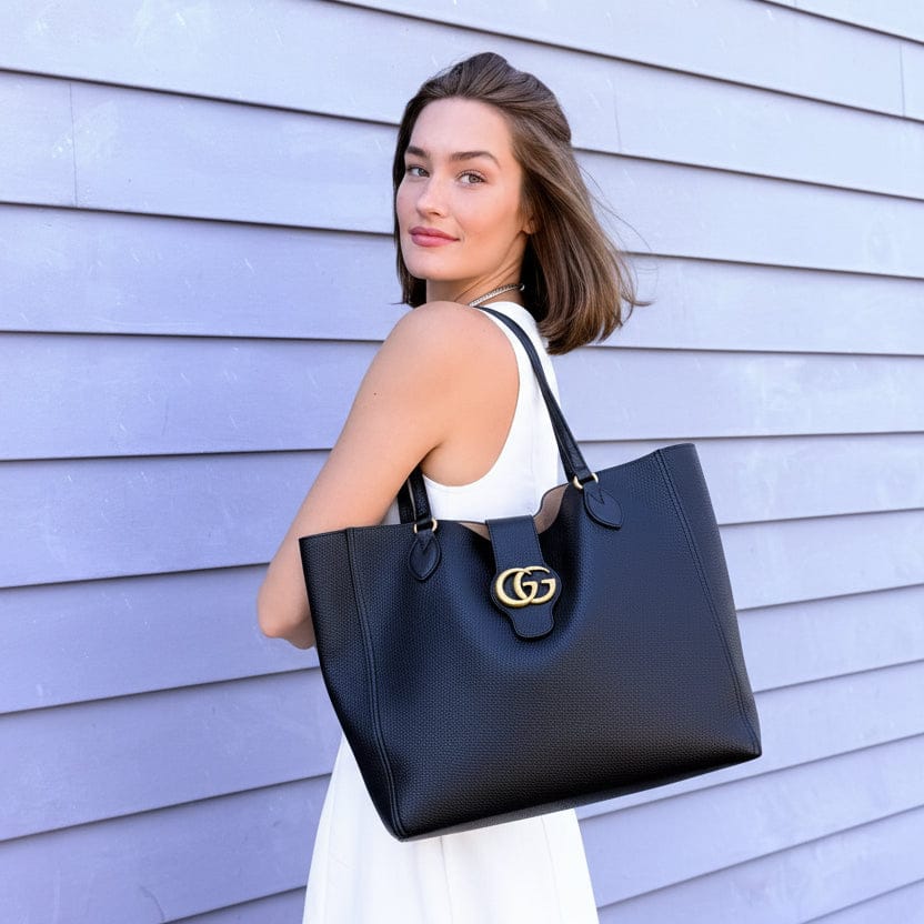 Gucci Double G Dahlia Medium Tote