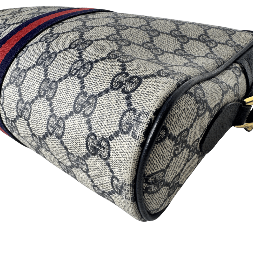 Gucci Vintage GG Supreme Web Crossbody Bag