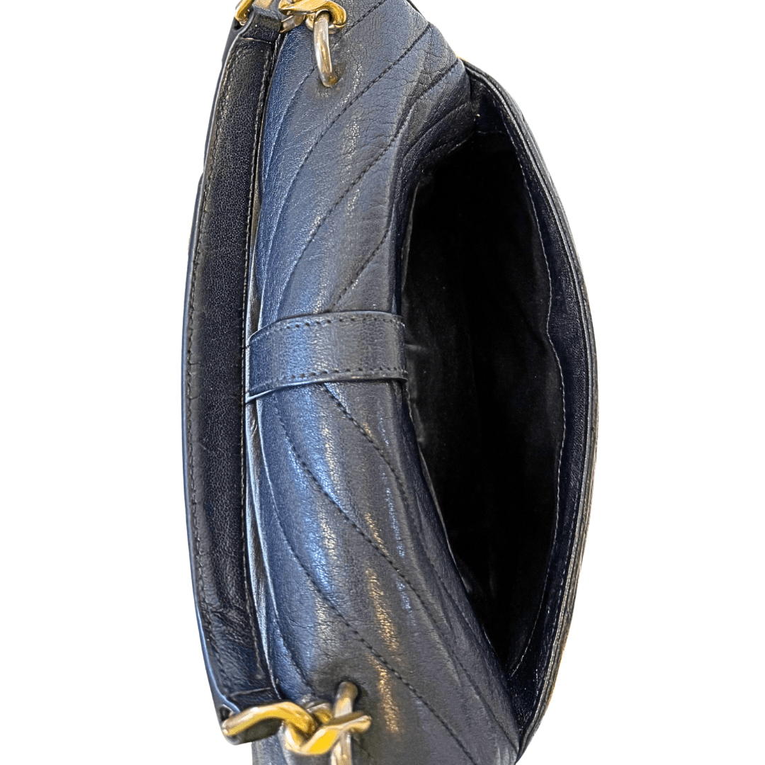 Saint Laurent Small Leather College Bag