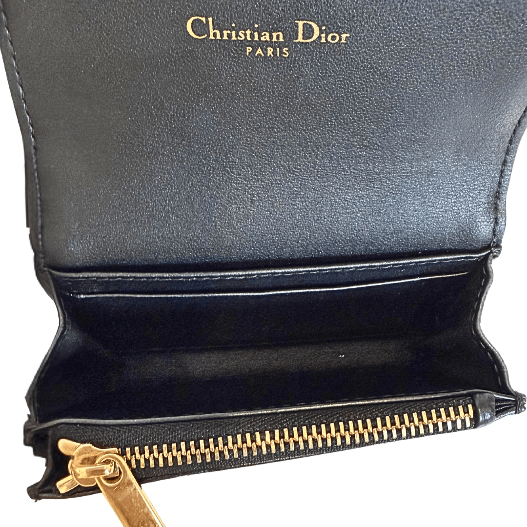 Christian Dior Caro Glycine Card Wallet