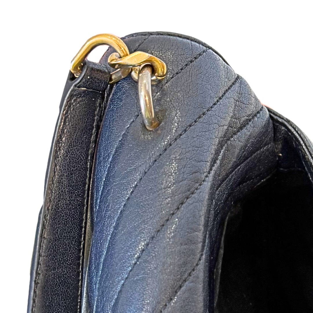 Saint Laurent Small Leather College Bag