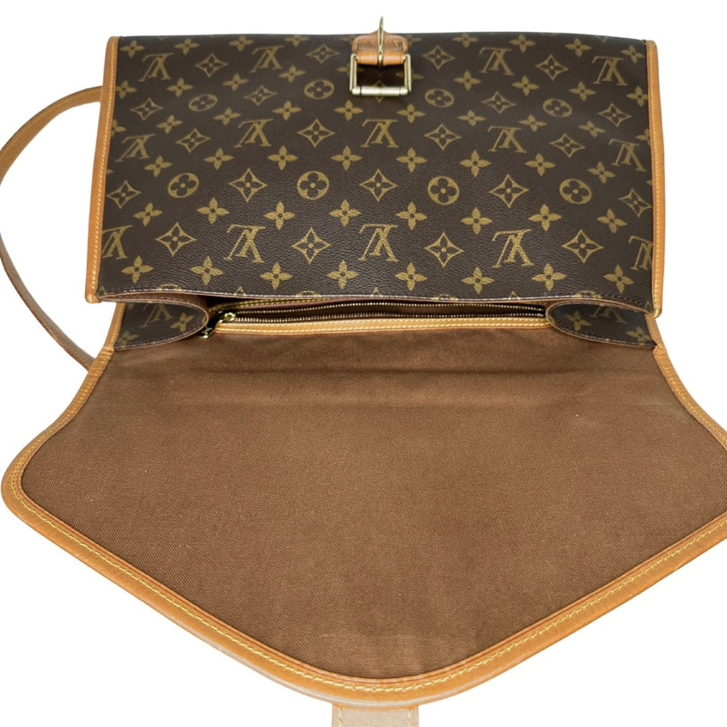 Louis Vuitton Monogram Bel Air Top Handle Bag w/ Strap