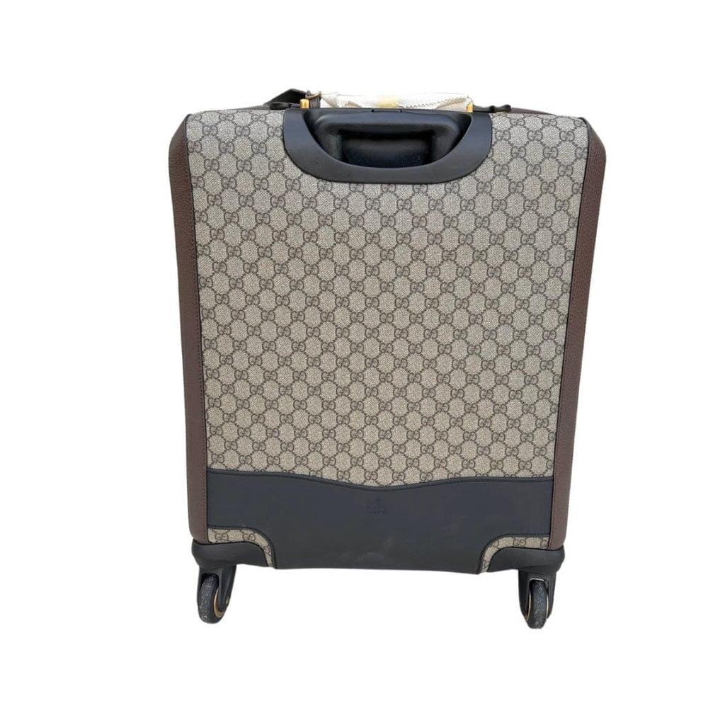 Gucci GG Supreme Medium Savoy Trolley Suitcase