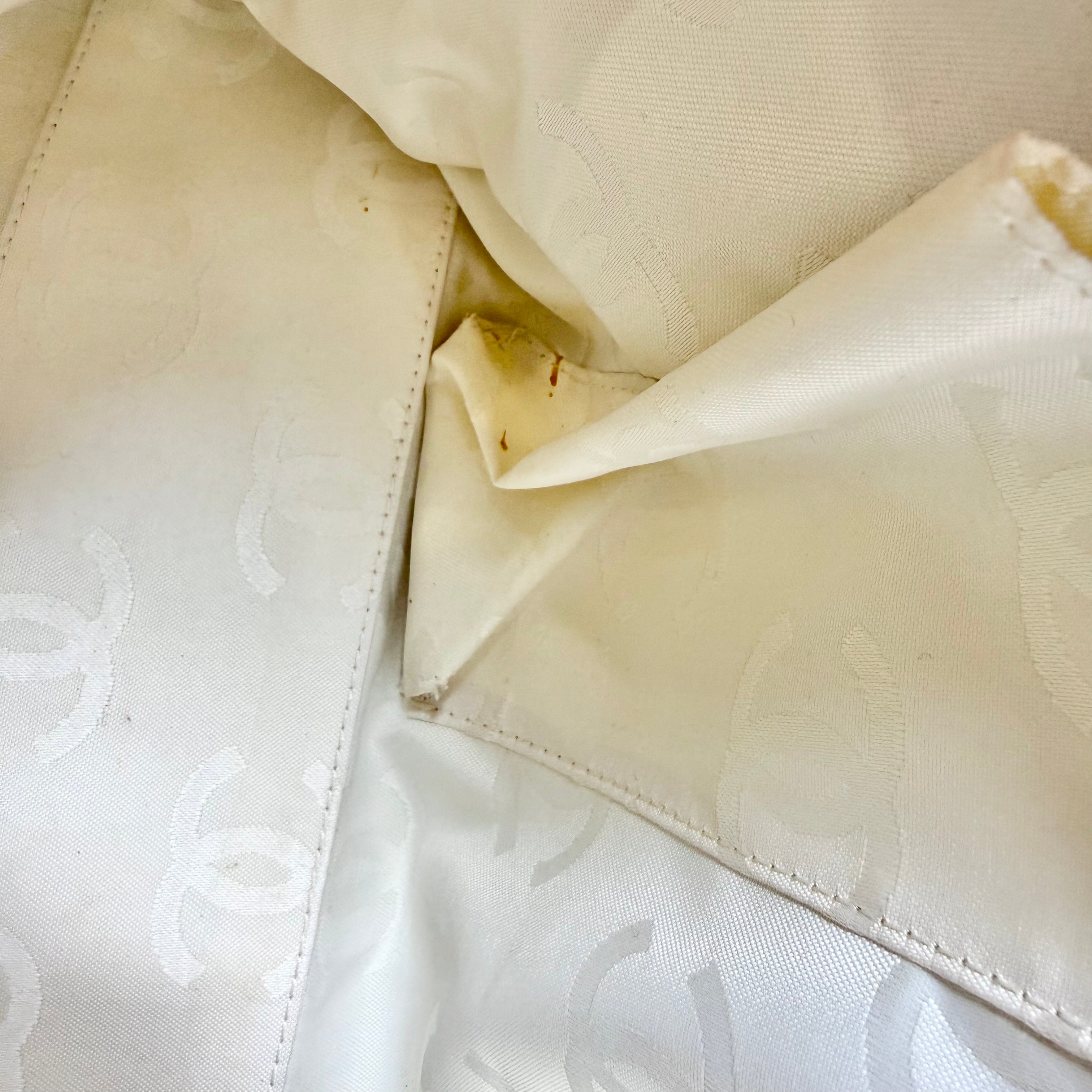 Chanel Vintage Caviar CC Shopper Tote