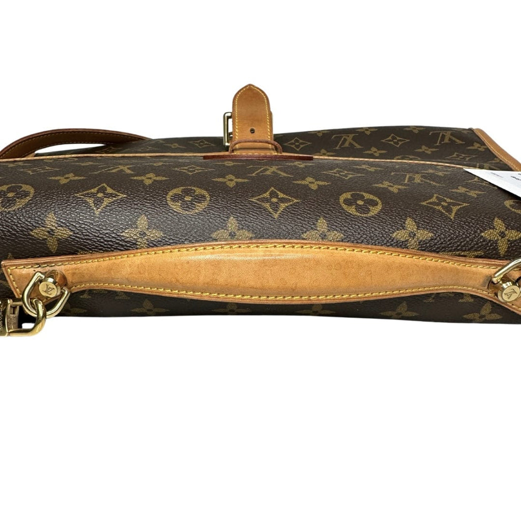 Louis Vuitton Monogram Bel Air Top Handle Bag w/ Strap