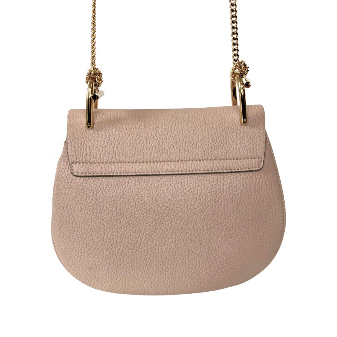 Chloe Small Leather Drew Crossbody