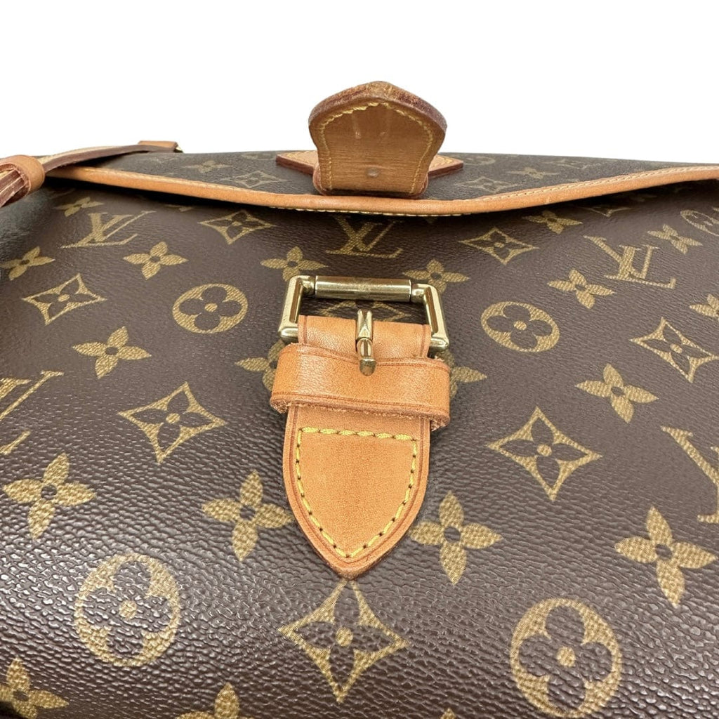 Louis Vuitton Monogram Bel Air Top Handle Bag w/ Strap