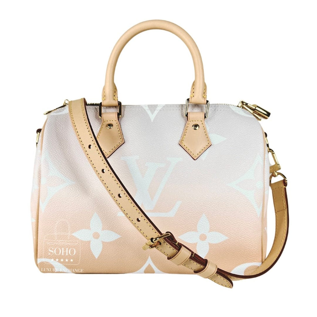 Louis Vuitton Giant Monogram By The Pool Speedy Bandouliere 25 New