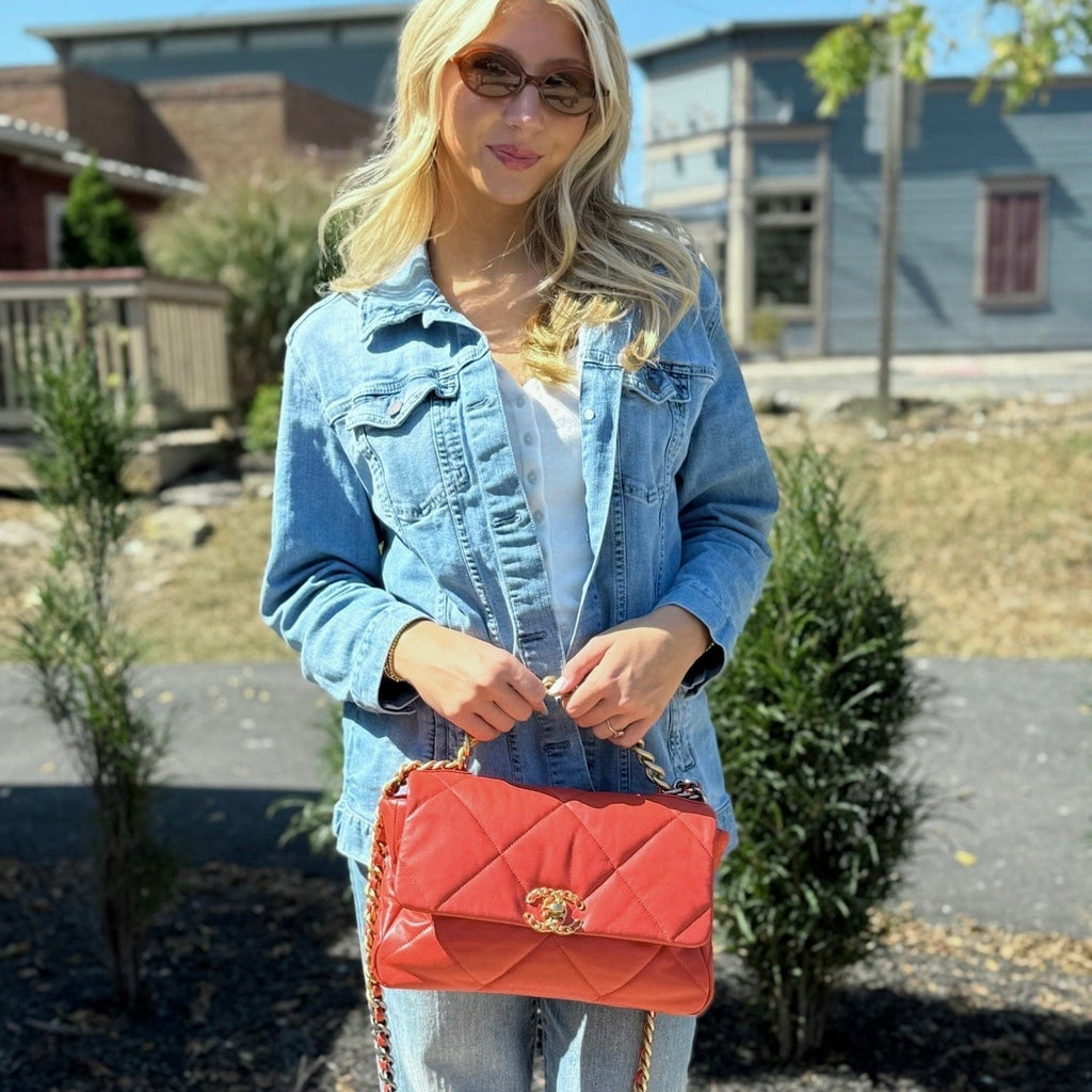 Chanel Large 19 Flap Bag