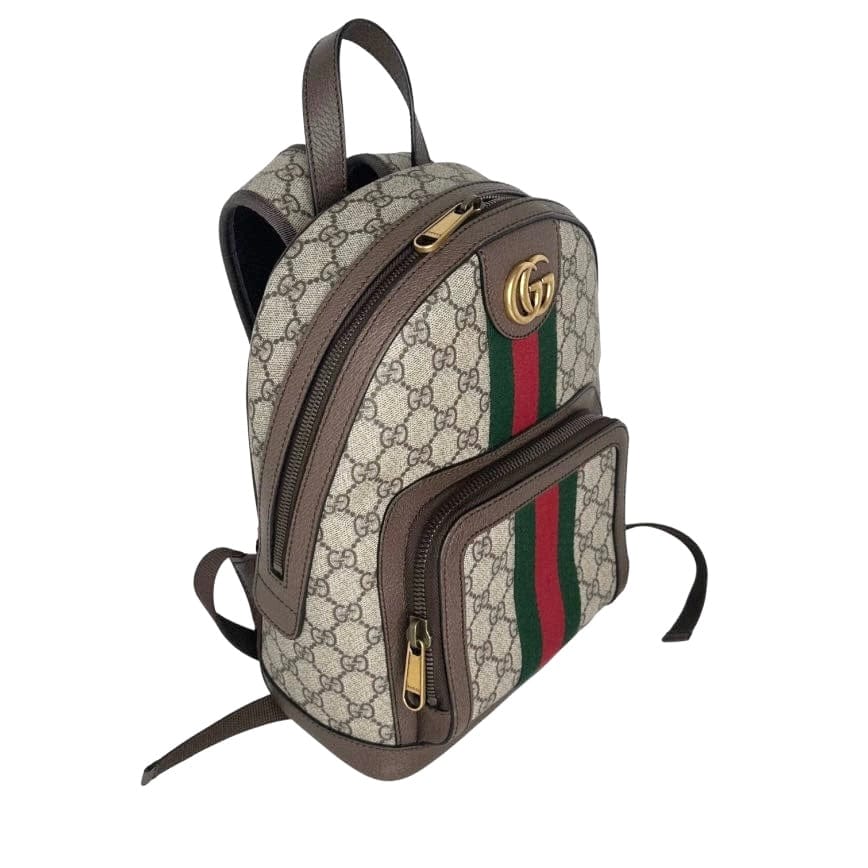 Gucci Small GG Supreme Ophidia Backpack