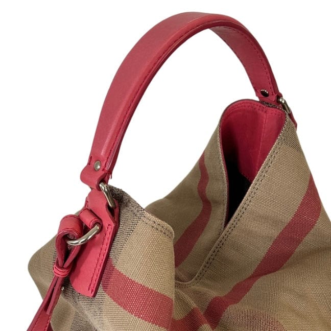 Burberry House Check Ashby Bucket Bag