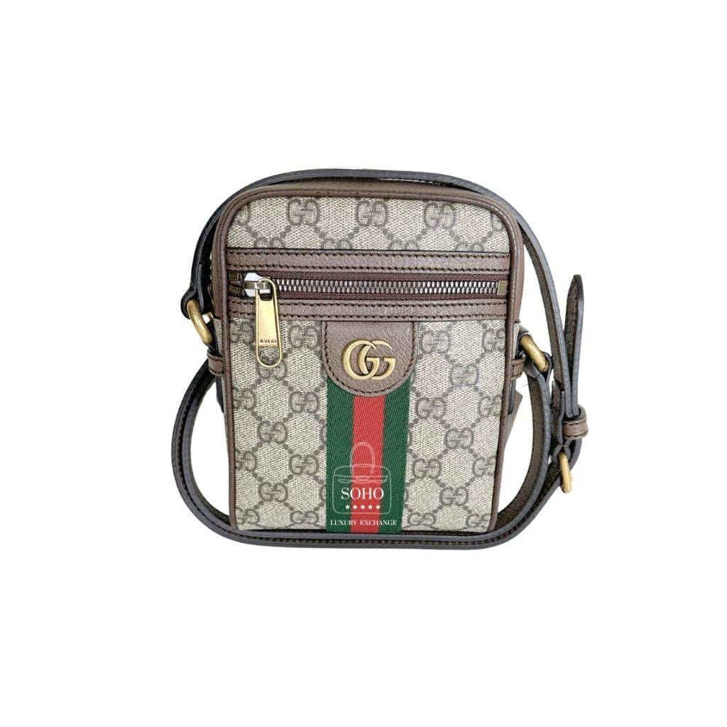 Gucci GG Supreme Mini Ophidia Messenger Bag