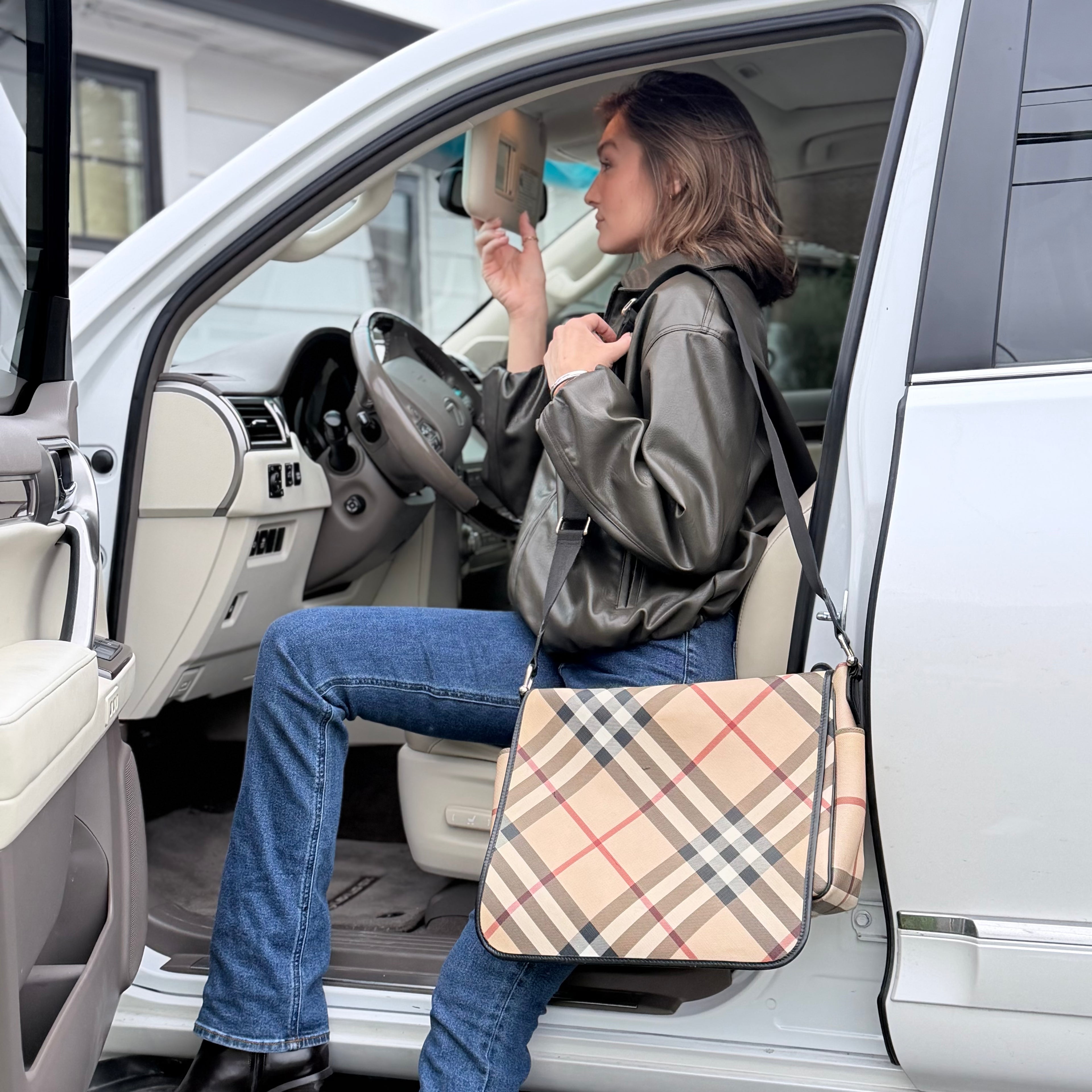 Burberry Buckleigh Nylon Packable Tote