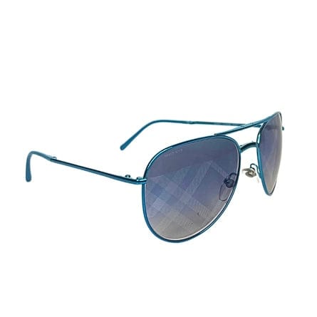Burberry Folding Aviator Check Sunglasses