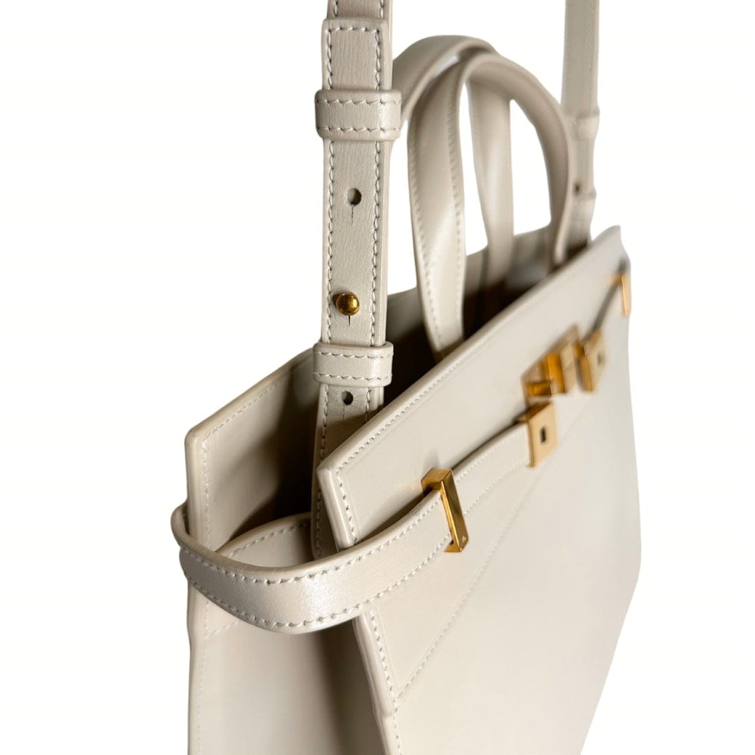 Saint Laurent Leather Manhattan Top Handle Bag