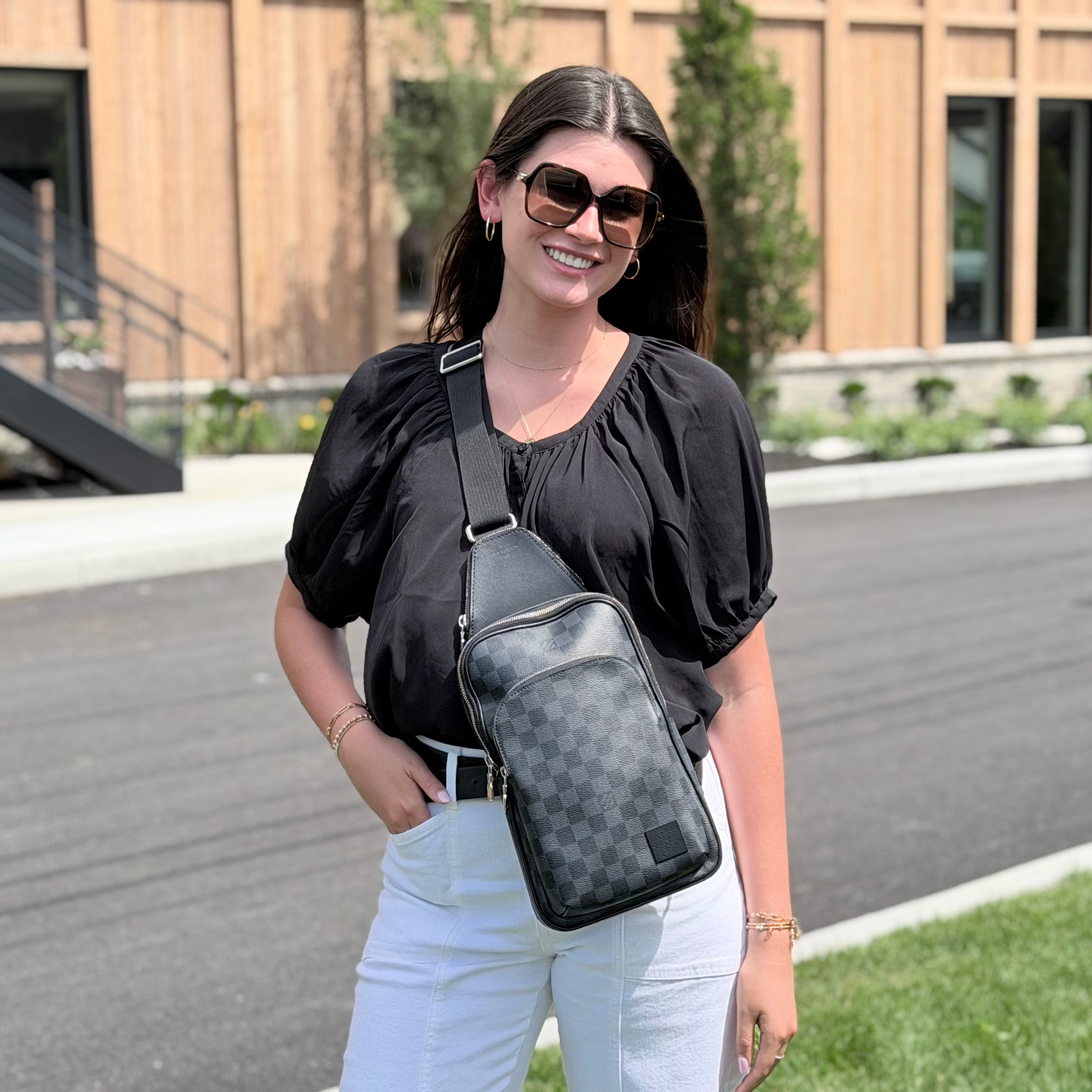 Louis Vuitton Damier Graphite Avenue Sling Bag