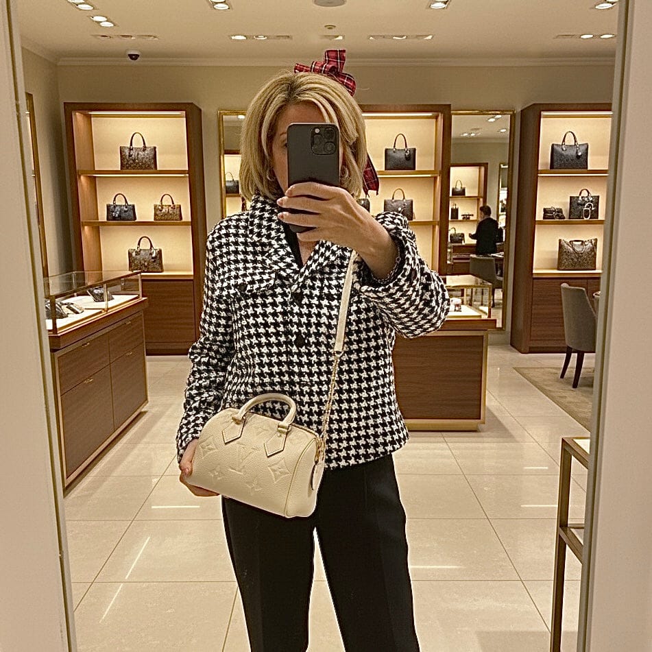 Louis Vuitton Giant Monogram Empreinte Speedy Bandouliere 20