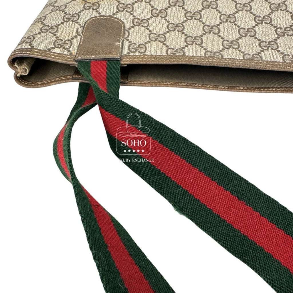 Gucci Vintage GG Supreme Sherry Tote Bag