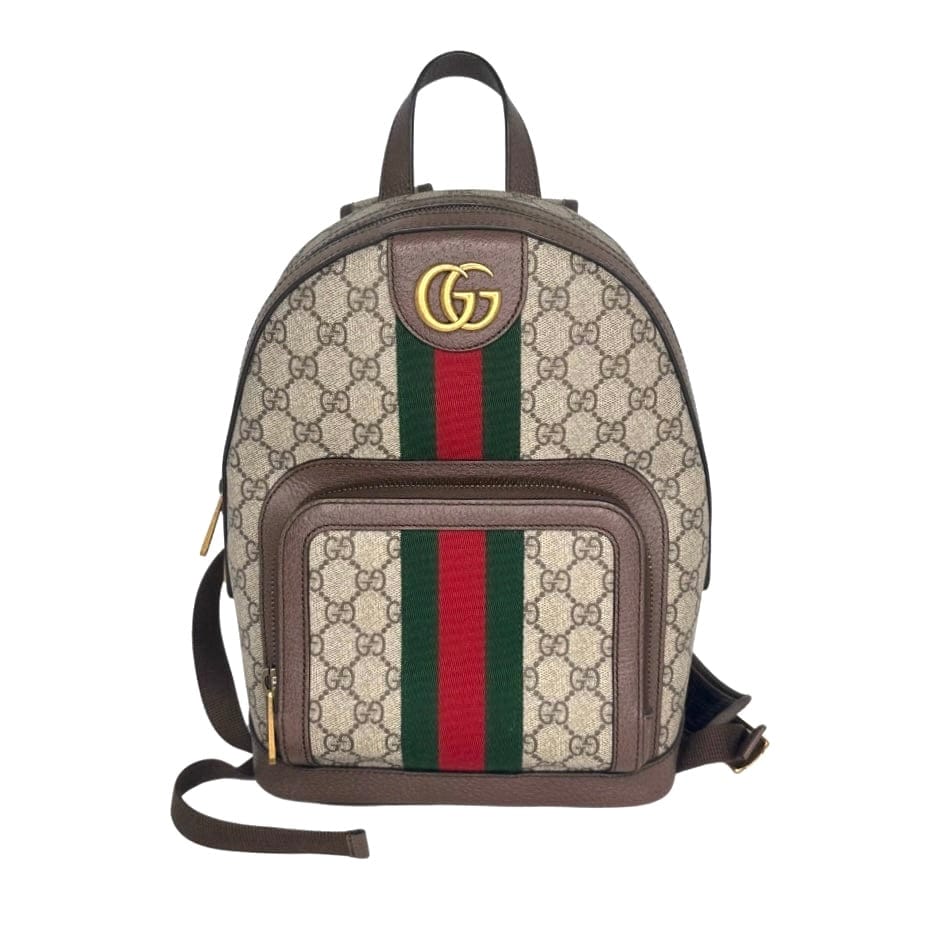 Gucci Small GG Supreme Ophidia Backpack