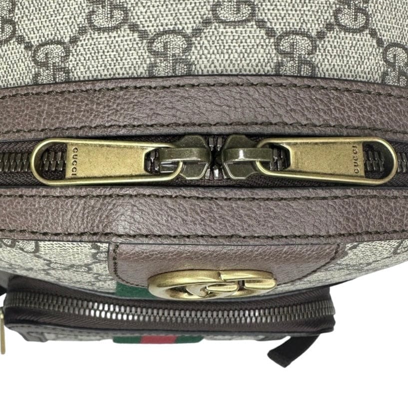 Gucci Small GG Supreme Ophidia Backpack