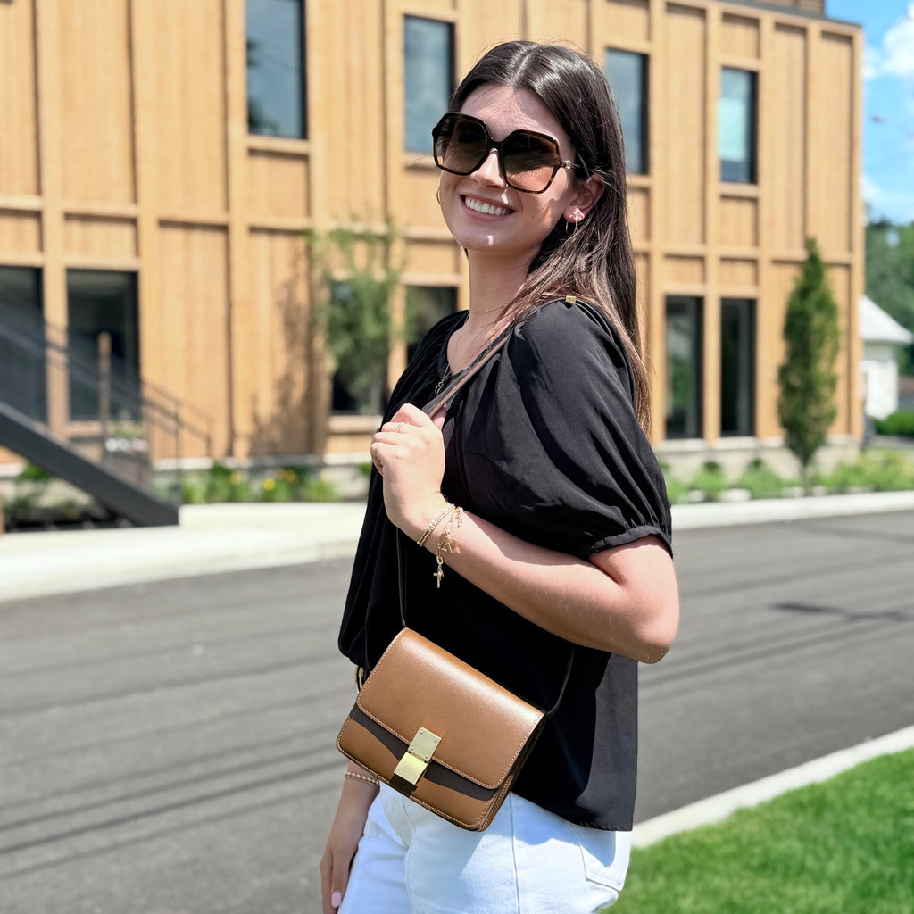 Celine Box Calfskin Crossbody Bag