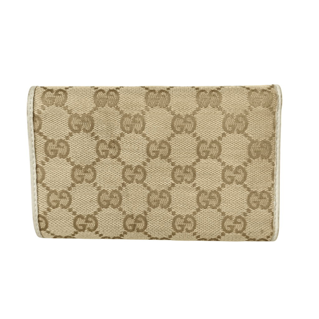 Gucci GG Canvas Tri-Fold Wallet