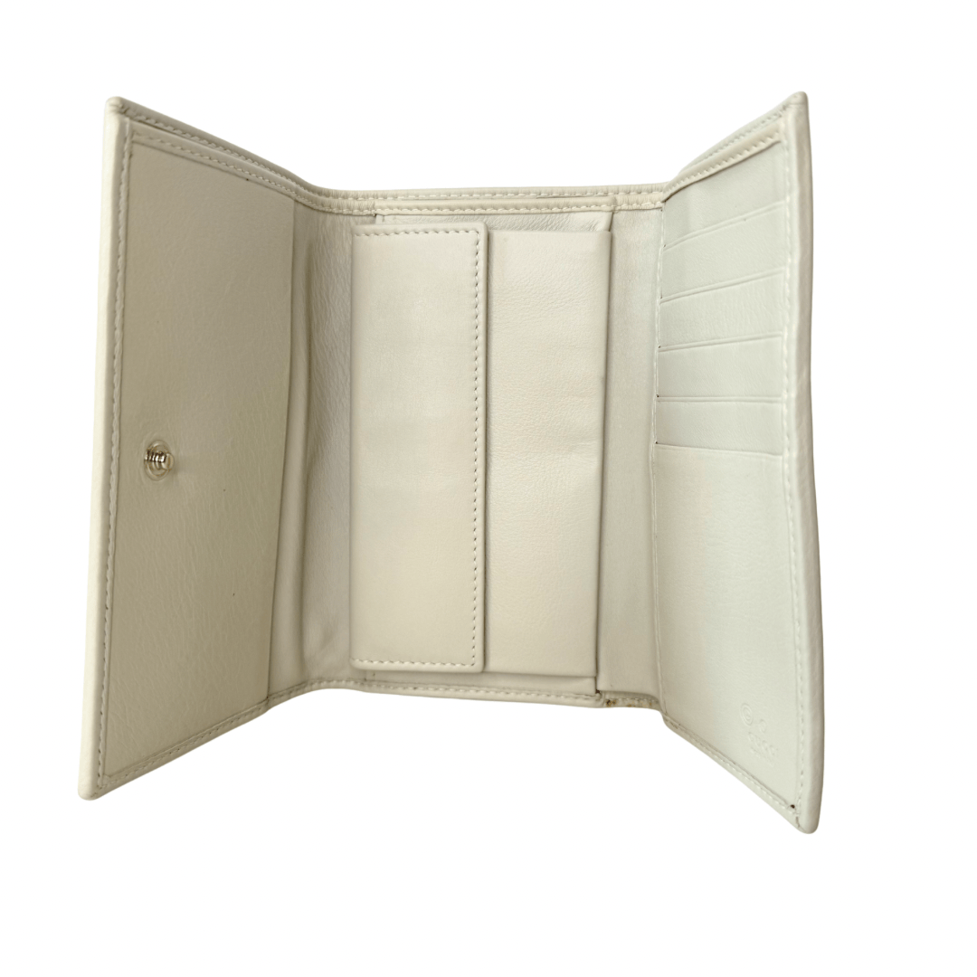 Gucci GG Canvas Tri-Fold Wallet
